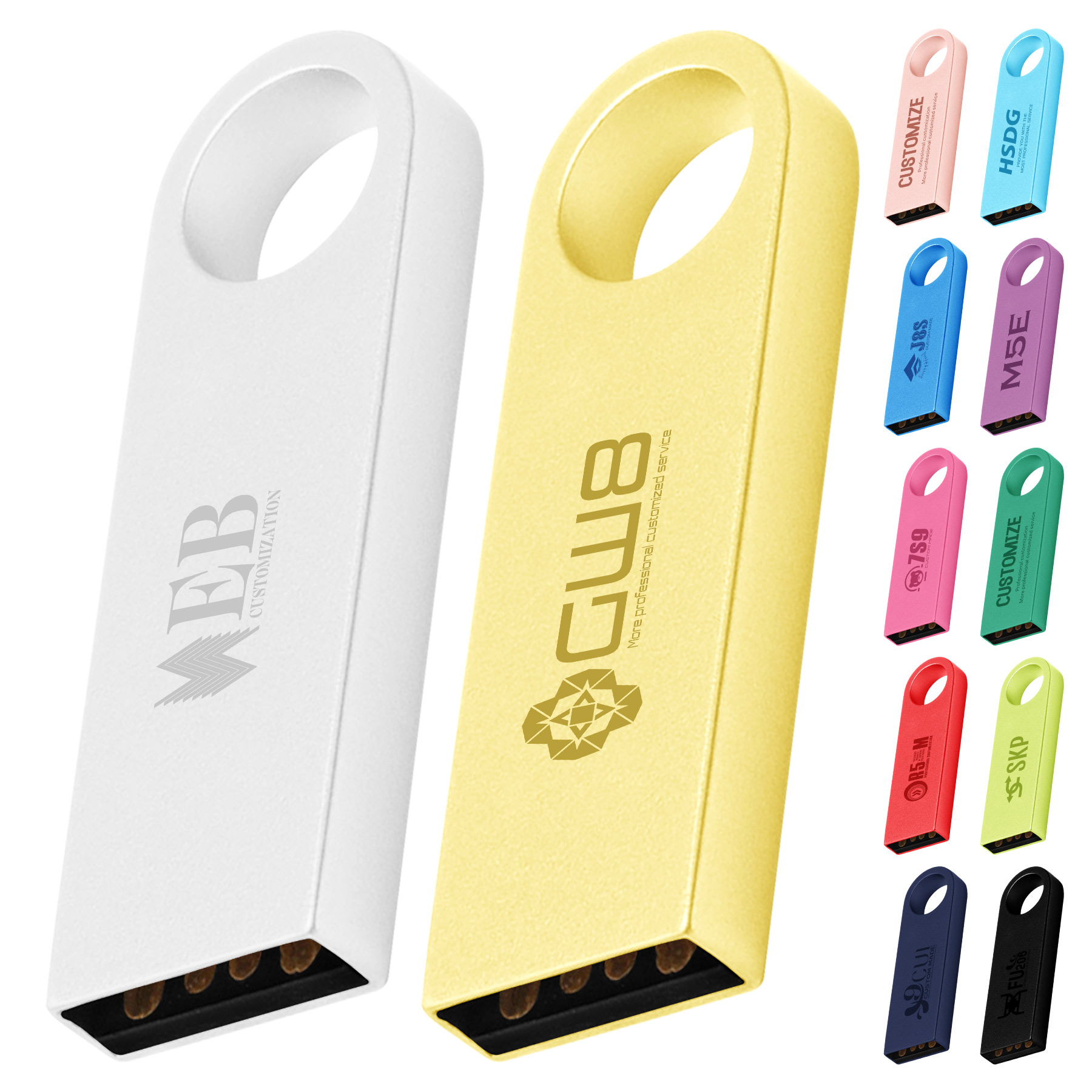 FlyFlyPromos - Mini Metal USB Flash Drive - Promotional Product