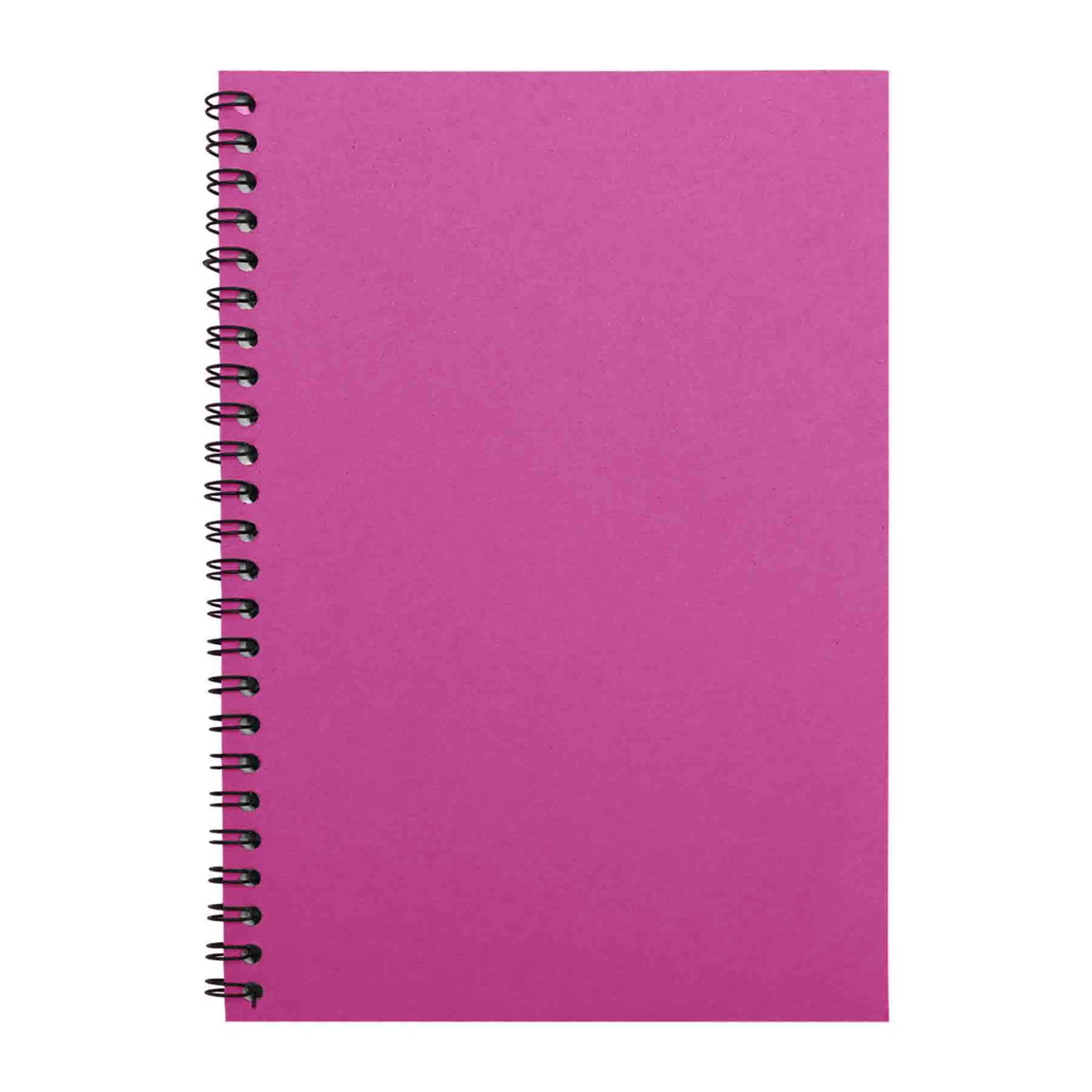 FlyFlyPromos - Vellum/black Card Cover Black Coil Book Image 4 - Promotional Product