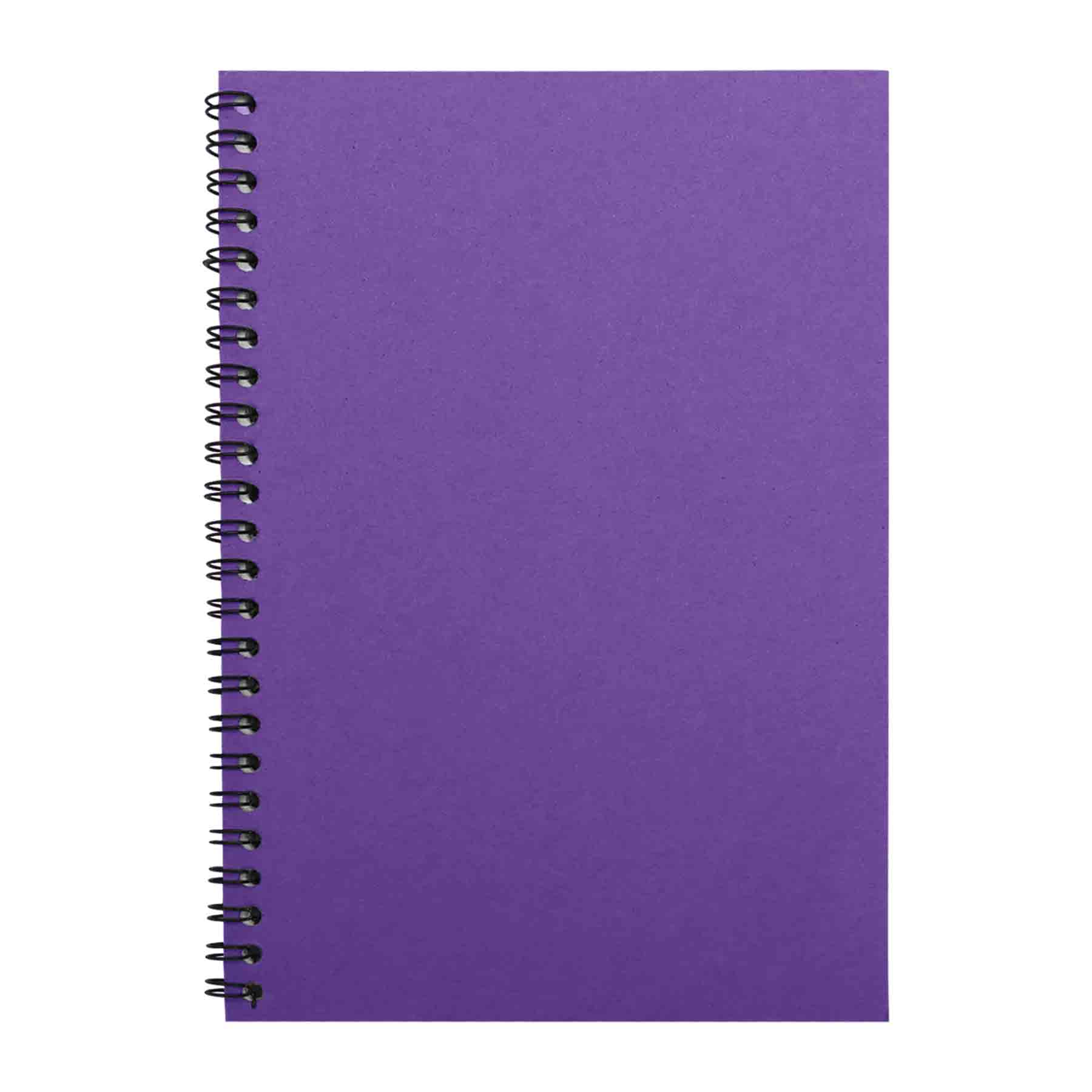 FlyFlyPromos - Vellum/black Card Cover Black Coil Book Image 3 - Promotional Product