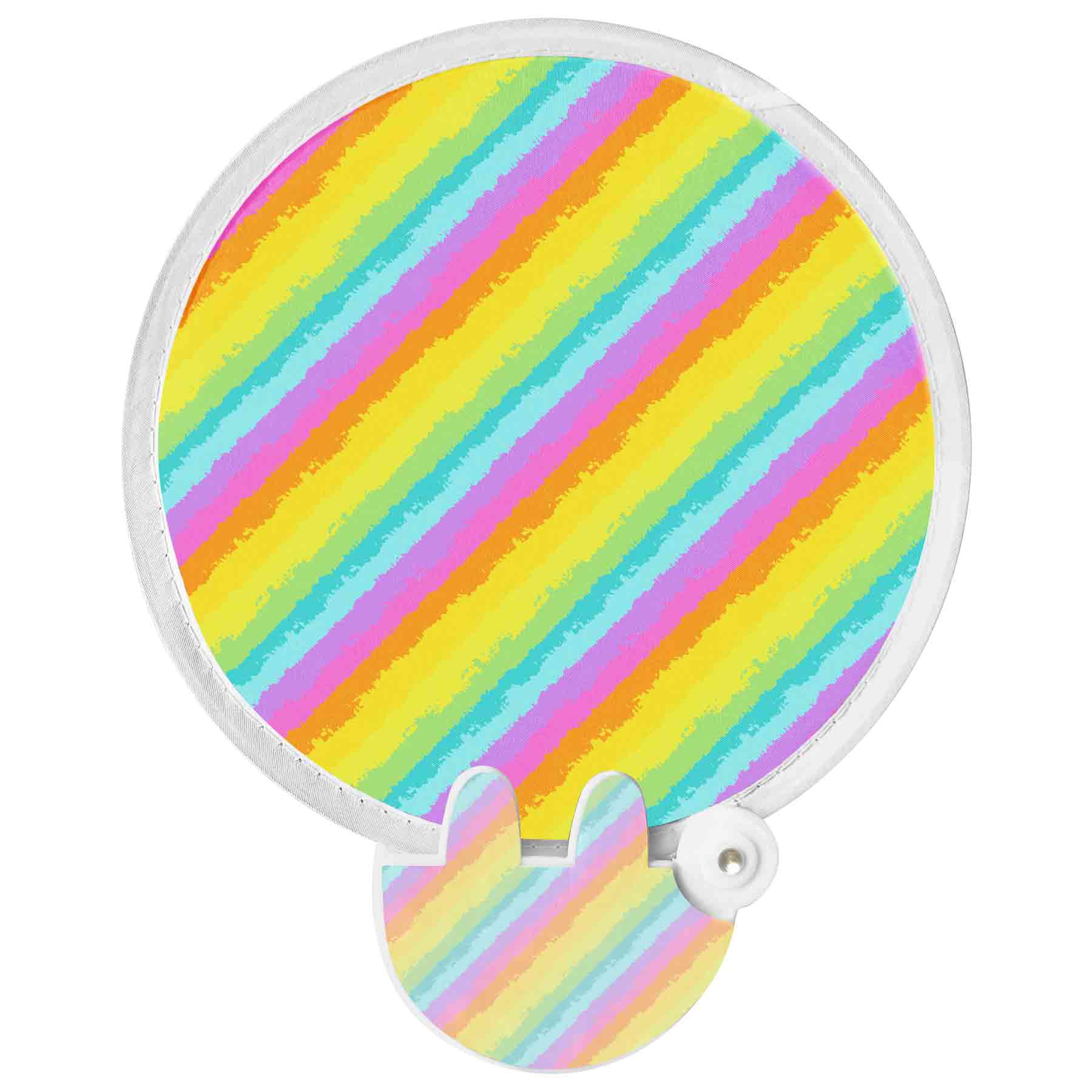 FlyFlyPromos - Full Color Foldable Flying Disc Fans Image 7 - Promotional Product