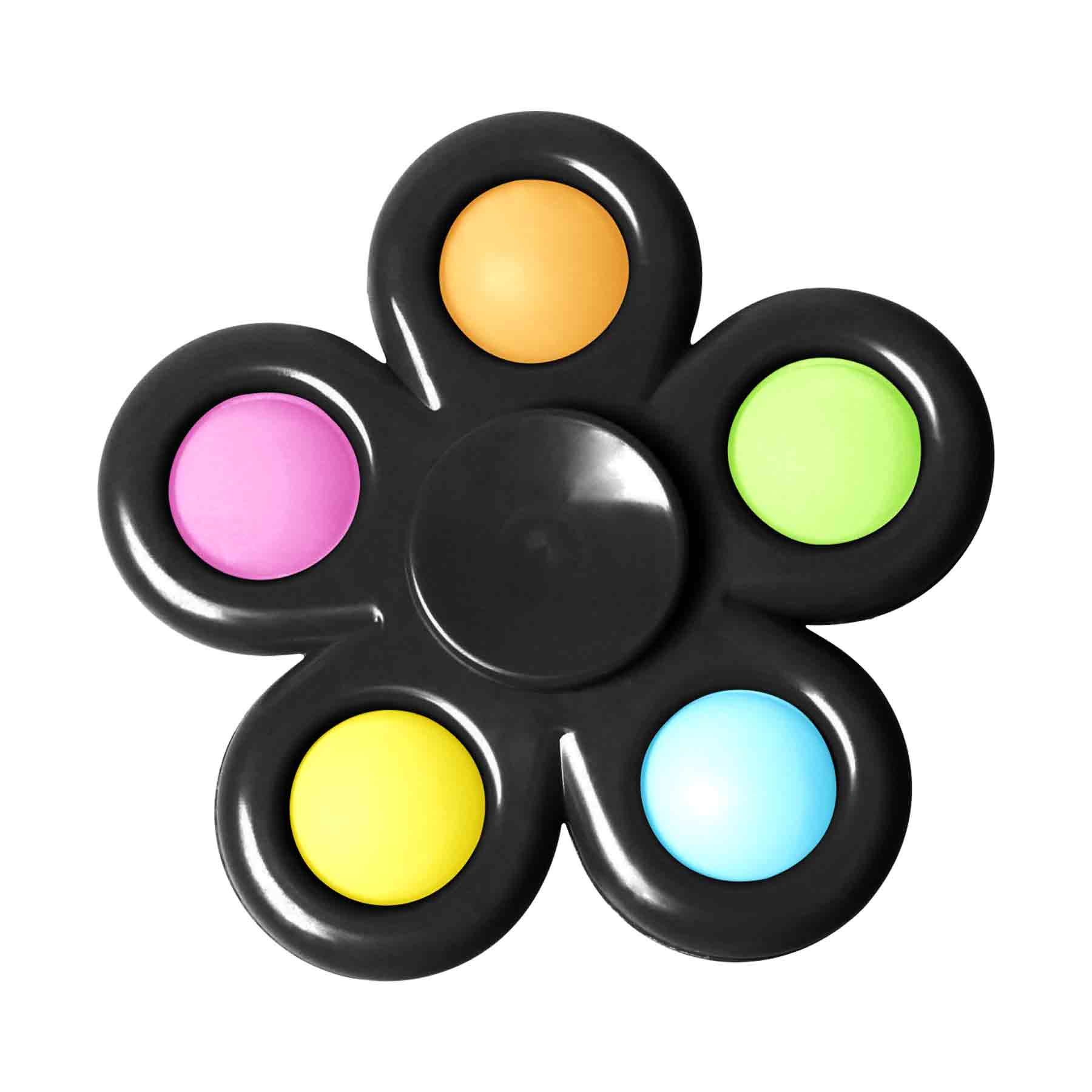 FlyFlyPromos - 5 Fingers Toys Push Bubble Fidget Spinner Image 4 - Promotional Product