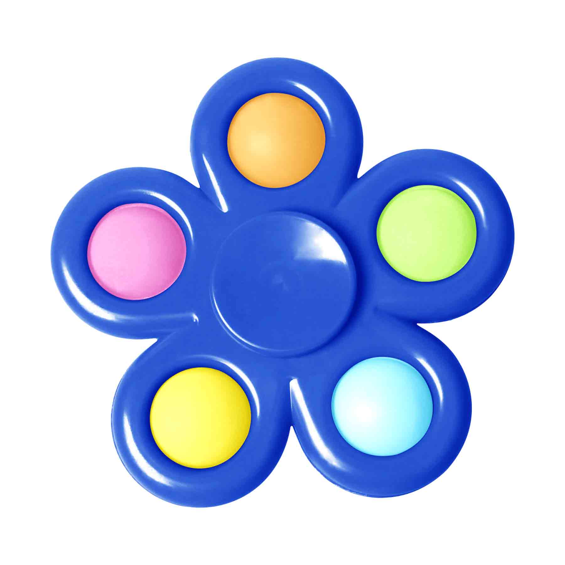FlyFlyPromos - 5 Fingers Toys Push Bubble Fidget Spinner Image 3 - Promotional Product