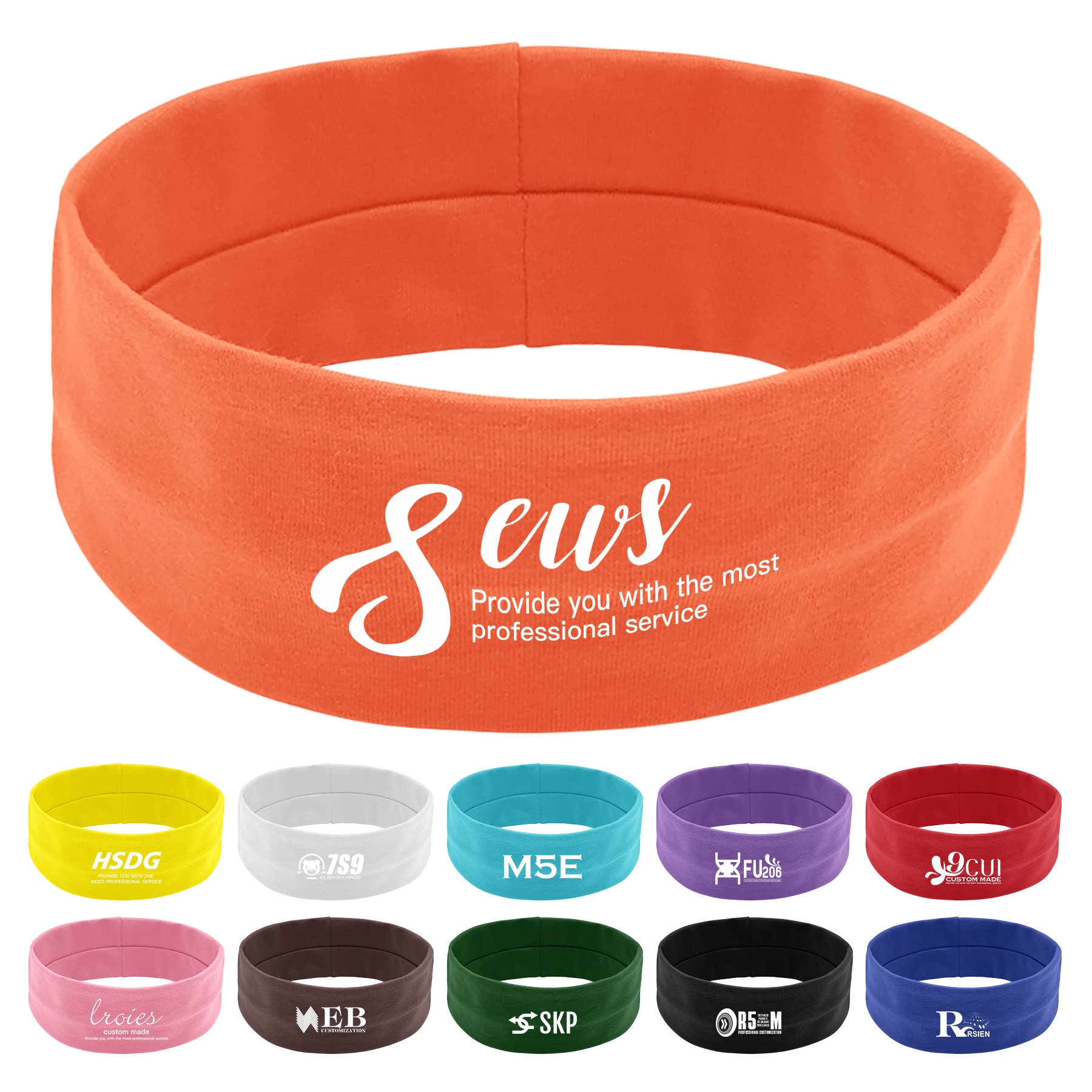 FlyFlyPromos - Sports Headband Sweat Band - Promotional Product