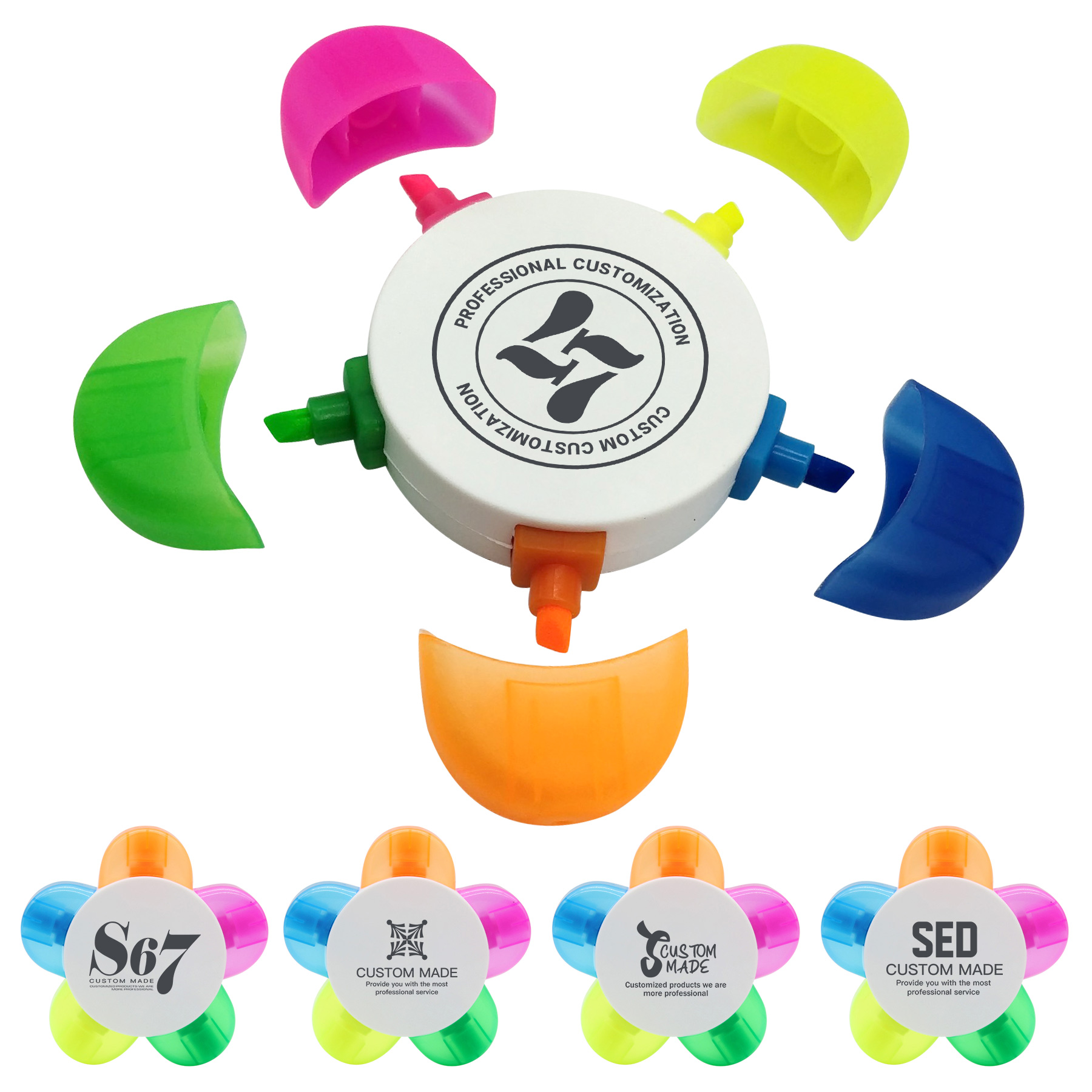 FlyFlyPromos - Sunflower Highlighter - Promotional Product