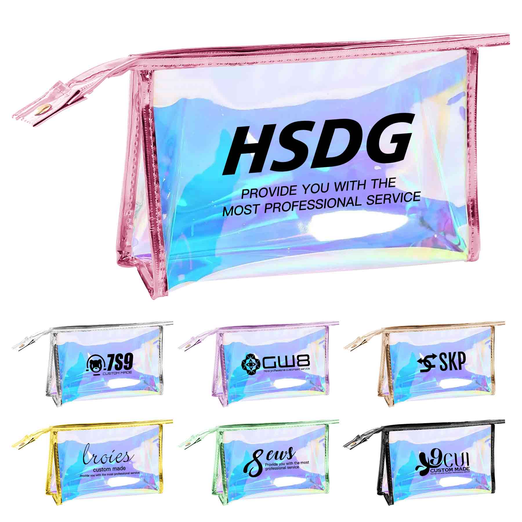FlyFlyPromos - Iridescent Cosmetic Bag - Promotional Product