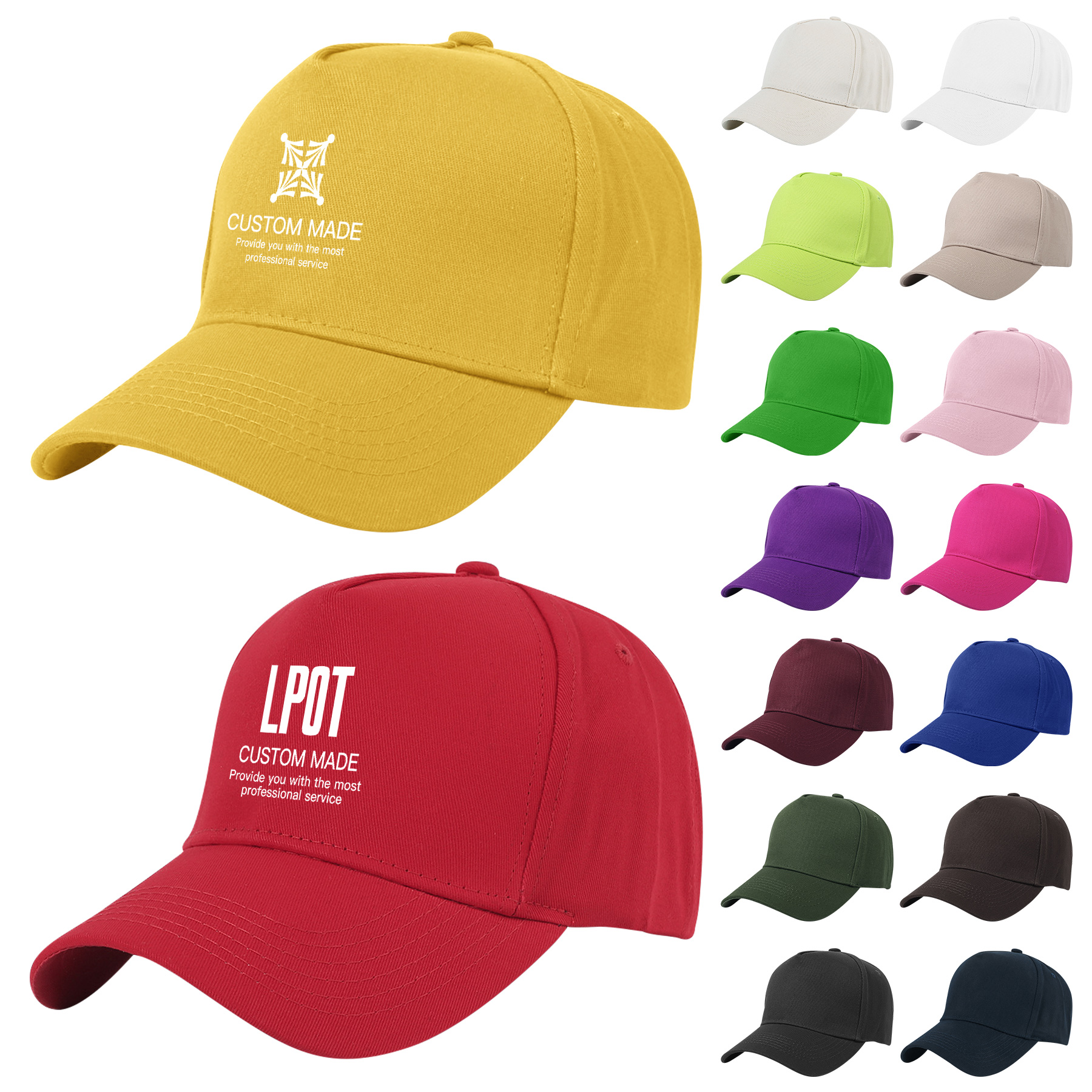 FlyFlyPromos - 5 Panel Baseball Cap - Promotional Product