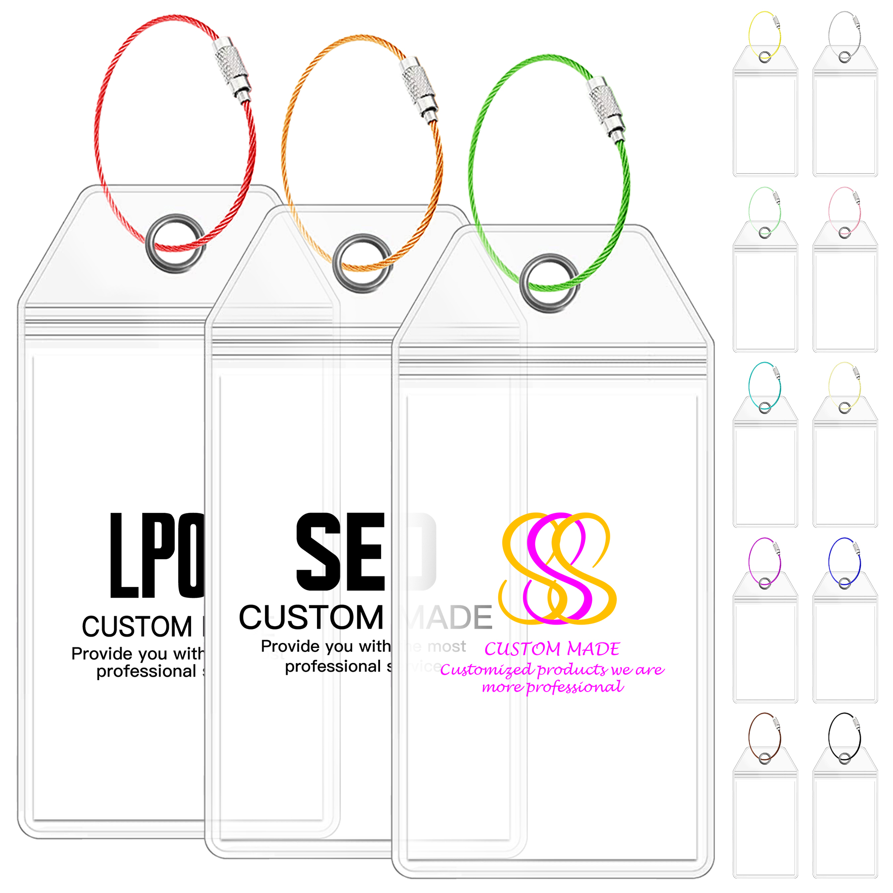 FlyFlyPromos - PVC Luggage Tag - Promotional Product